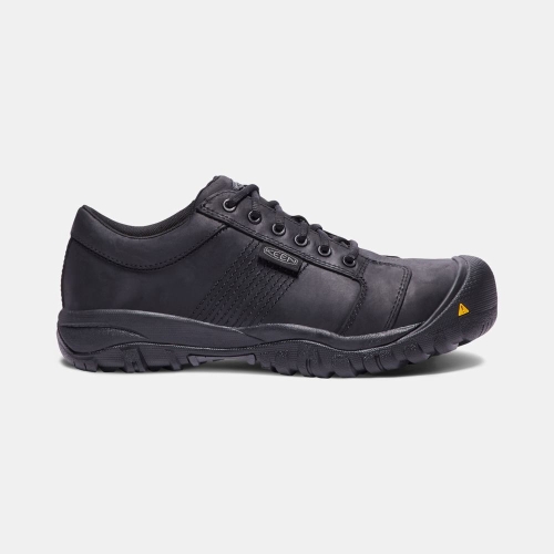Magasin Chaussures Keen | Chaussures de Travail Keen La Conner Esd Aluminum Toe Homme Noir (FRM658019)